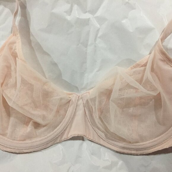 Victoria’s Secret lace unlined demi underwire bra sz 36 DD - Picture 3 of 4